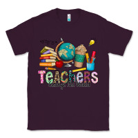 Plum Teachers Change The World Classic Tee - CowhideDigitalArt