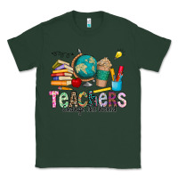 Sports Green Teachers Change The World Classic Tee - CowhideDigitalArt