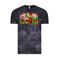 Cloud Black Christmas gnome coffee cups Vintage Tee - Zillion Design Studio