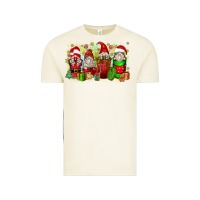 Vintage Arctic Christmas gnome coffee cups Vintage Tee - Zillion Design Studio