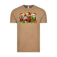 Vintage Coffee Christmas gnome coffee cups Vintage Tee - Zillion Design Studio