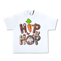 White hip hop easter bunny Urban Heavy Tee - RanaPortraitStore