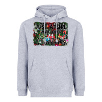 Heather Grey just a girl who loves christmas Heavyweight Hoodie - AdoDesignShop