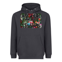 Smoke just a girl who loves christmas Heavyweight Hoodie - AdoDesignShop
