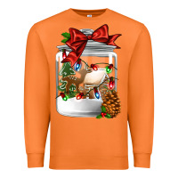 Carrot Christmas cookie jar Premium Sweatshirt - Jasminsmagicworld