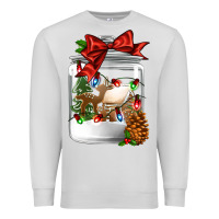 Dove Grey Christmas cookie jar Premium Sweatshirt - Jasminsmagicworld