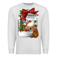 Oatmeal Heather Christmas cookie jar Premium Sweatshirt - Jasminsmagicworld