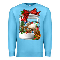 Ocean Blue Christmas cookie jar Premium Sweatshirt - Jasminsmagicworld