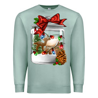 Seafoam Christmas cookie jar Premium Sweatshirt - Jasminsmagicworld