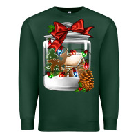 Sports Green Christmas cookie jar Premium Sweatshirt - Jasminsmagicworld