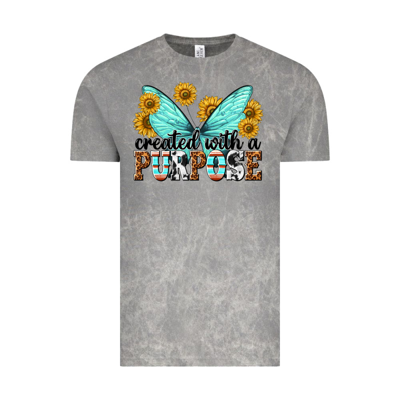 Created With A Purpose Vintage Tee by texasbilliewilder | Teevron