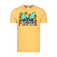Vintage Mustard created with a purpose Vintage Tee - texasbilliewilder