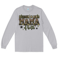 Moon Dust glitter and dirt mama of both Long Sleeve Tee - Zillion Design Studio