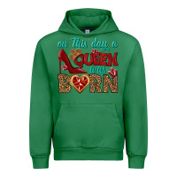 Emerald on this day a queen was born Urban Hoodie - BundleAndBundleShop