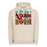 Pigment French Oak on this day a queen was born Urban Hoodie - BundleAndBundleShop