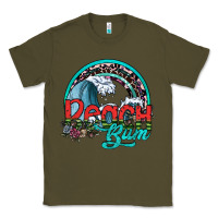 Army Green beach bum Classic Tee - SublimationCraftShop