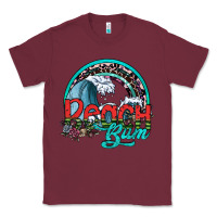 Burgundy beach bum Classic Tee - SublimationCraftShop