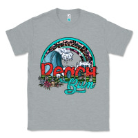Heather Grey beach bum Classic Tee - SublimationCraftShop