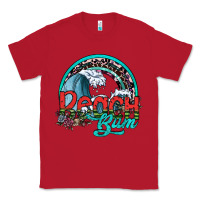 Red beach bum Classic Tee - SublimationCraftShop