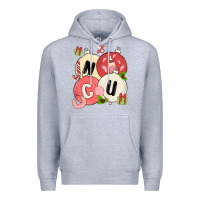 Heather Grey nicu nurse christmas Premium Hoodie - MaliasSmallBusiness