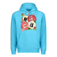 Ocean Blue nicu nurse christmas Premium Hoodie - MaliasSmallBusiness