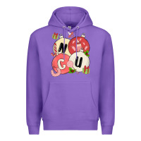 Purple nicu nurse christmas Premium Hoodie - MaliasSmallBusiness