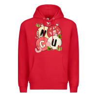Red nicu nurse christmas Premium Hoodie - MaliasSmallBusiness