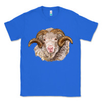 True Royal merino wool ram Classic Tee - BarkalooDesign