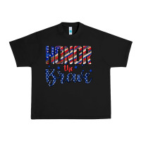 Black honor the brave Urban Heavy Tee - texasbilliewilder