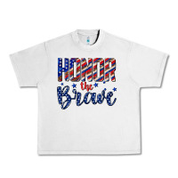 Lunar Rock honor the brave Urban Heavy Tee - texasbilliewilder