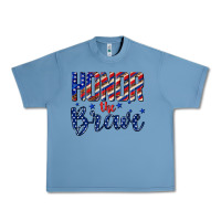 Pebble Blue honor the brave Urban Heavy Tee - texasbilliewilder