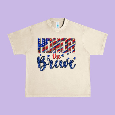 Urban Heavy Tee honor the brave