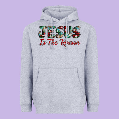 Jesus Is The Reason Heavyweight Hoodie Designed By Adodesignshop