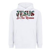 White jesus is the reason Heavyweight Hoodie - AdoDesignShop