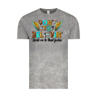 Cloud Rock dont stop believing Vintage Tee - texasbilliewilder