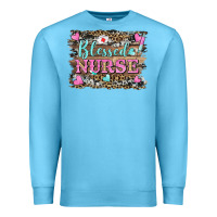 Ocean Blue blessed nurse Premium Sweatshirt - BarkalooDesign