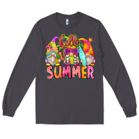 Smoke hello summer gnomes Long Sleeve Tee - Zillion Design Studio