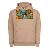 Pigment Burro give thanks license plate Urban Hoodie - BundleAndBundleShop