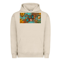 Pigment French Oak give thanks license plate Urban Hoodie - BundleAndBundleShop