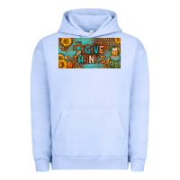 Pigment Grape Ice give thanks license plate Urban Hoodie - BundleAndBundleShop