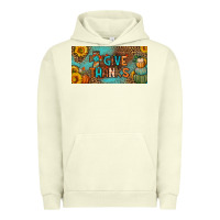 Pigment Pistachio give thanks license plate Urban Hoodie - BundleAndBundleShop