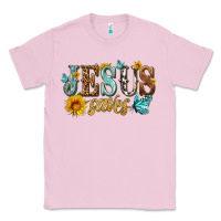 Bubblegum Pink jesus saves Classic Tee - HRA Design Shop