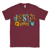 Burgundy jesus saves Classic Tee - HRA Design Shop