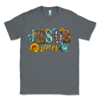 Charcoal Heather jesus saves Classic Tee - HRA Design Shop