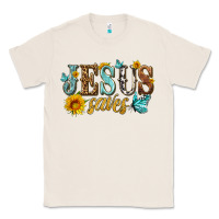 Natural jesus saves Classic Tee - HRA Design Shop