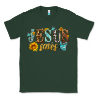 Sports Green jesus saves Classic Tee - HRA Design Shop
