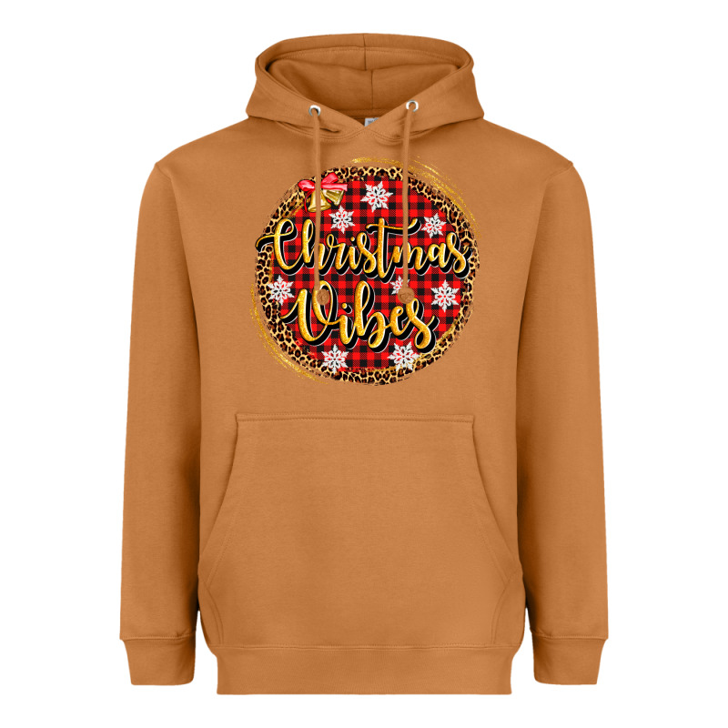 Christmas Vibes Heavyweight Hoodie by AdoDesignShop | Teevron