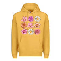 Mustard flowers Premium Hoodie - MaliasSmallBusiness