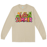 Mushroom hello summer Long Sleeve Tee - Zillion Design Studio