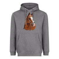 Storm horse portrait Heavyweight Hoodie - Artiststas